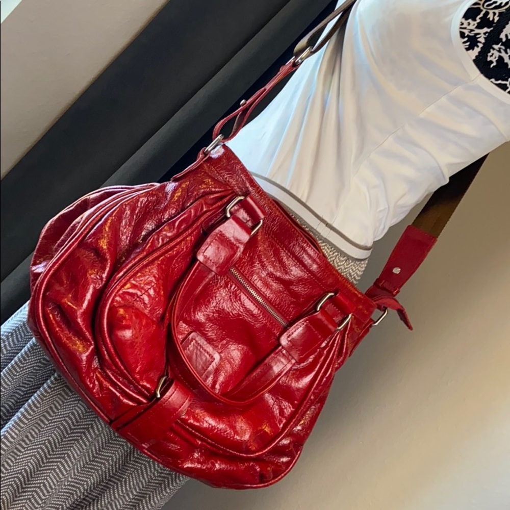 Red Crossbody/hand bag